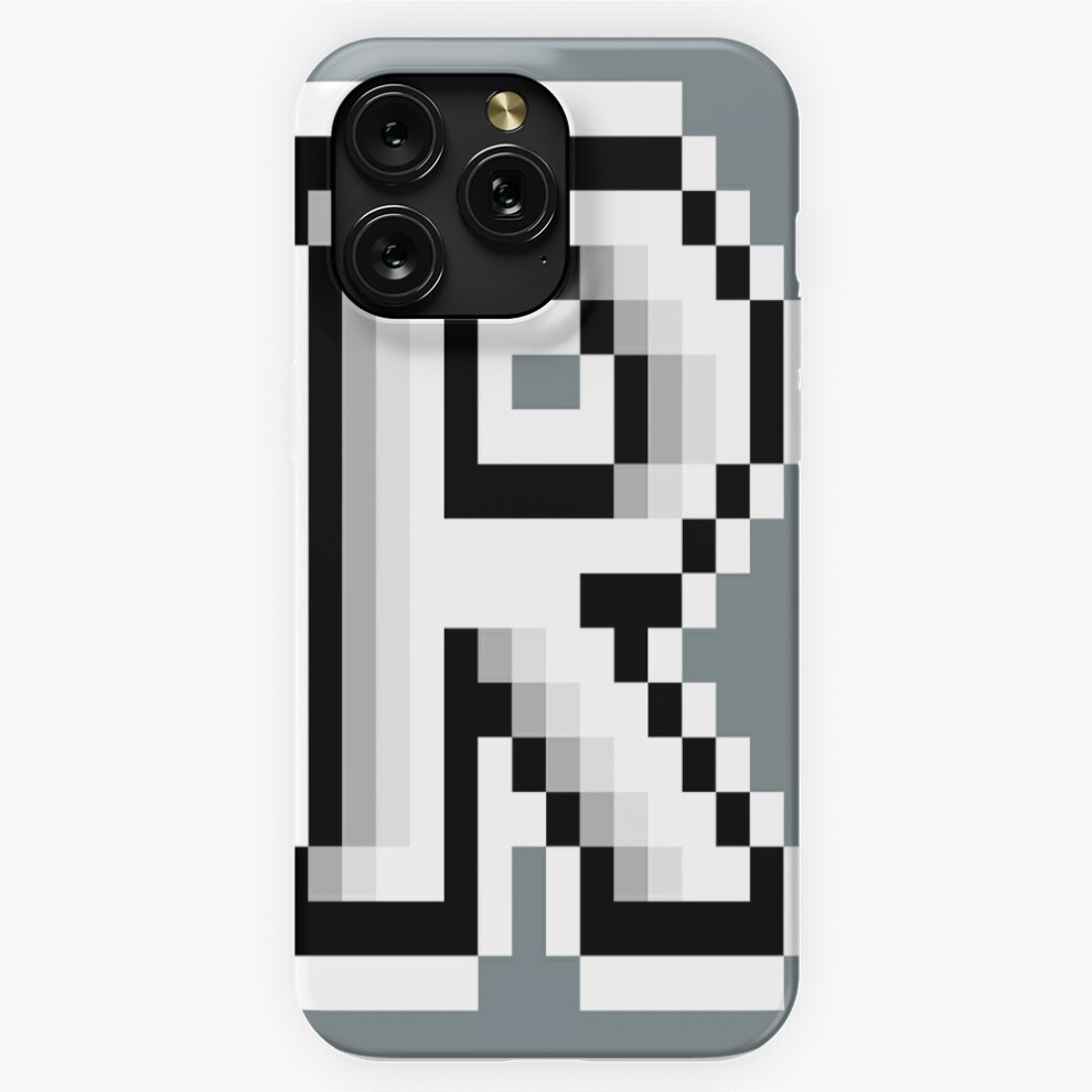 (Pixel Letter R Color=4508) Phone Case For Iphone Samsung 19 18 17 16 14 13 12 11 Plus Pro Max Galaxy S28 S27 S26 S25 S24 S23 S22 Ultra Note 20 White 4741628072630