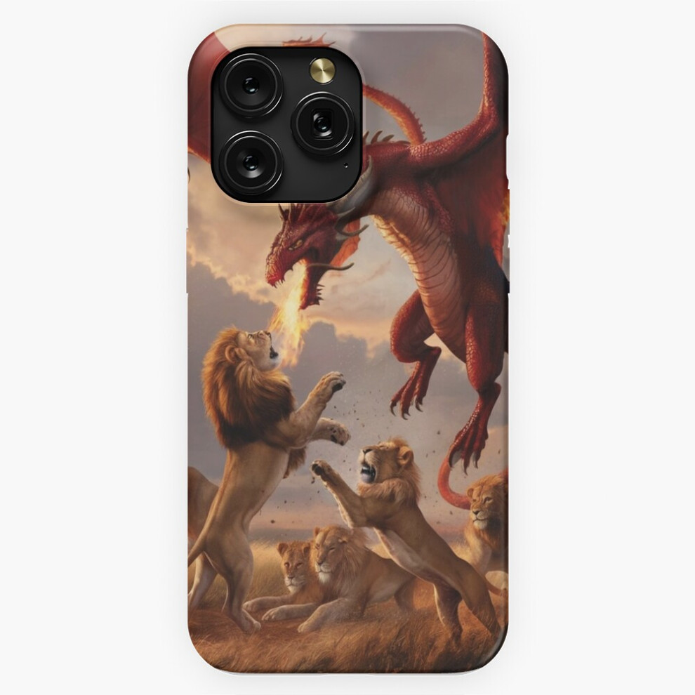 (Dragon Fightes 2 Lions =4458) Phone Case For Iphone Samsung 19 18 17 16 14 13 12 11 Plus Pro Max Galaxy S28 S27 S26 S25 S24 S23 S22 Ultra Note 20 4741628072128
