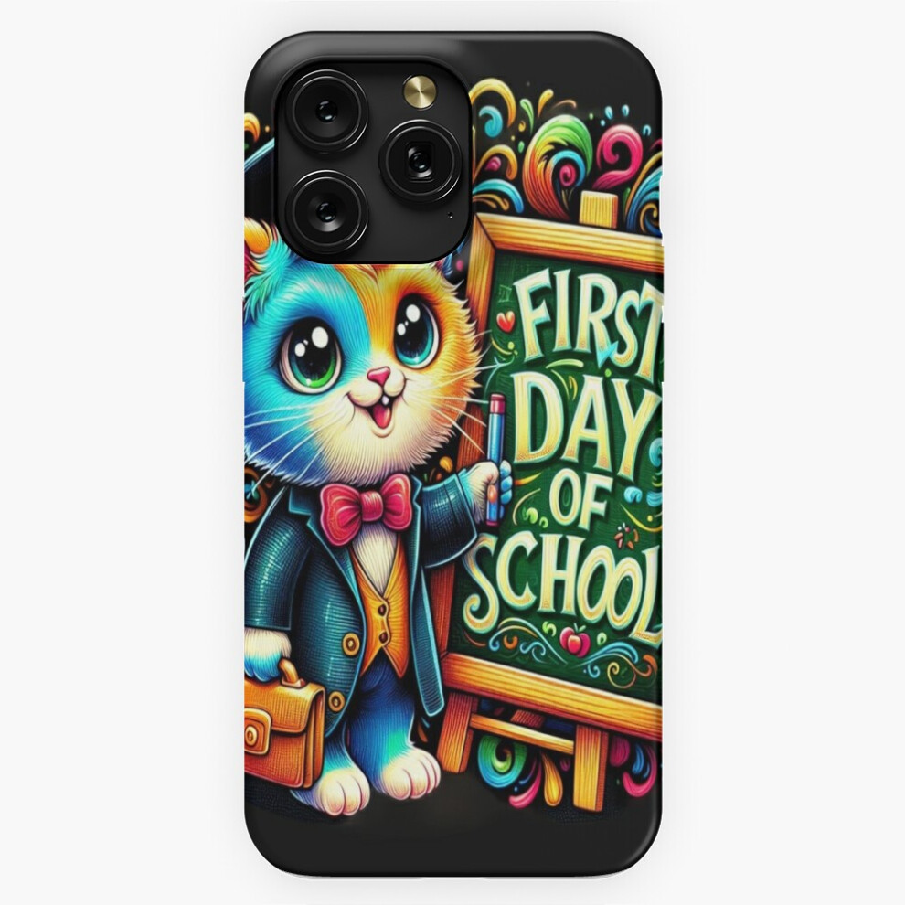 (Cute Cat's First Day Of School: Adorable Classroom Adventure!=5342) Phone Case For Iphone Samsung 19 18 17 16 14 13 12 11 Plus Pro Max Galaxy S28 S27 4741628081137