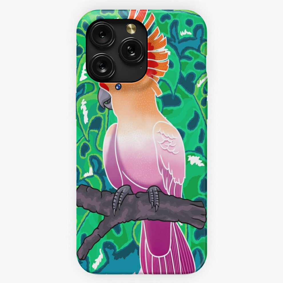 (Pink And Orange Parrot =5341) Phone Case For Iphone Samsung 19 18 17 16 14 13 12 11 Plus Pro Max Galaxy S28 S27 S26 S25 S24 S23 S22 Ultra Note 20 Pink,Orange 4741628081120