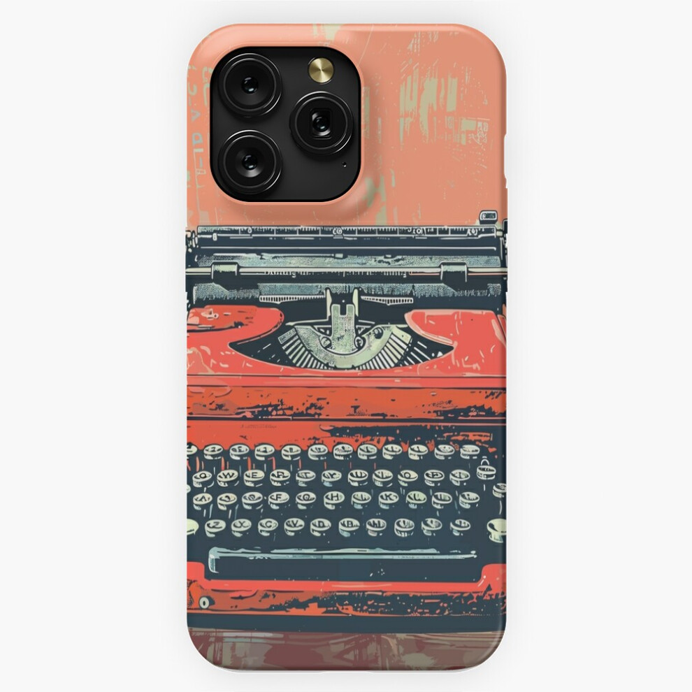 (Ink-Stained Dreams: Antique Typewriter - Academia Aesthetic =5306) Phone Case For Iphone Samsung 19 18 17 16 14 13 12 11 Plus Pro Max Galaxy S28 Dark 4741628080772