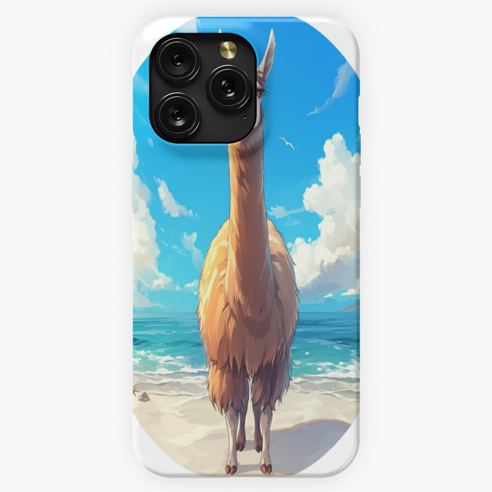 (Lama At A Beach Cool Lama Cool Animal Beach Chill Out Llama=5392) Phone Case For Iphone Samsung 19 18 17 16 14 13 12 11 Plus Pro Max Galaxy S28 S27 S 4741628081649