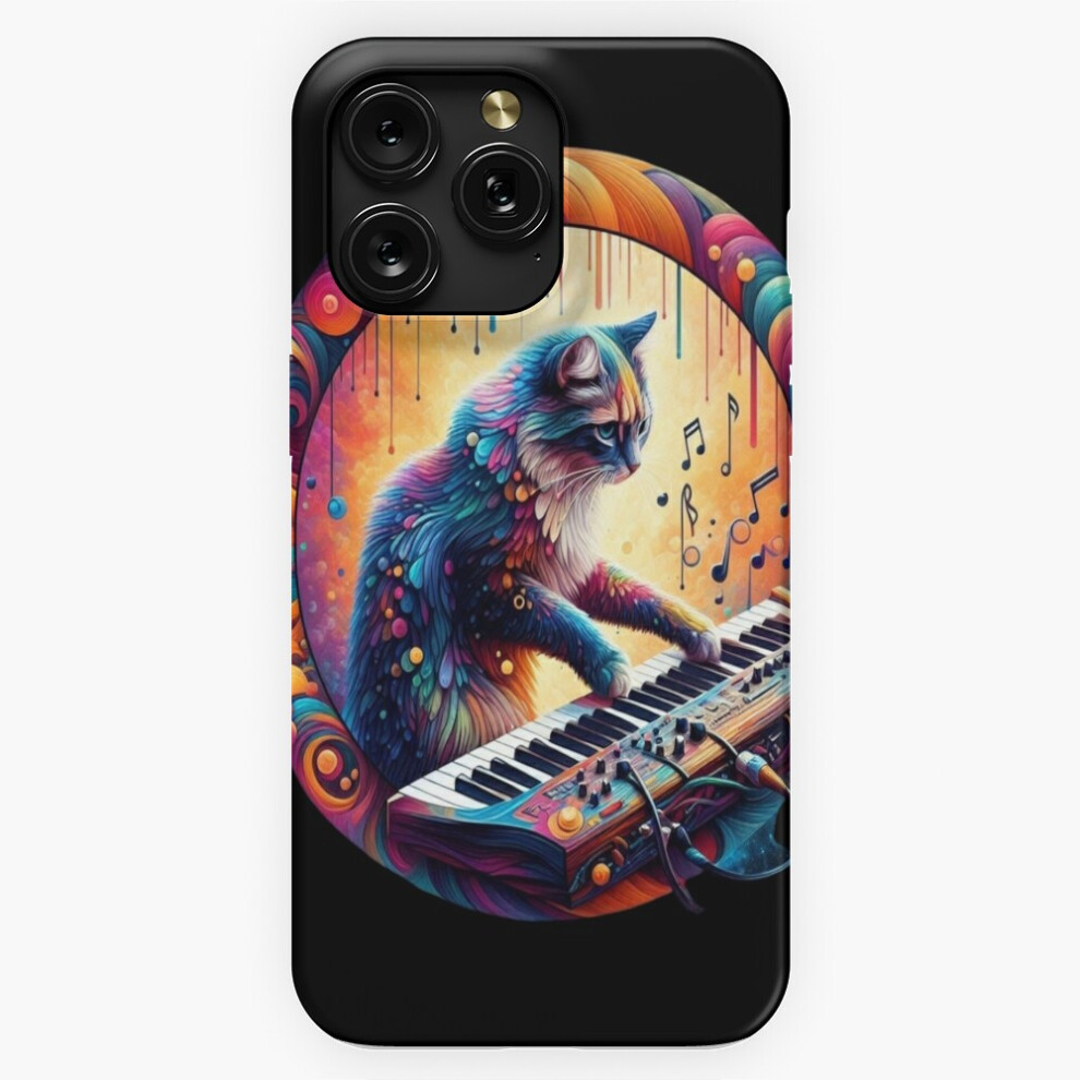(Synth Cat Artistry Number 1=5397) Phone Case For Iphone Samsung 19 18 17 16 14 13 12 11 Plus Pro Max Galaxy S28 S27 S26 S25 S24 S23 S22 Ultra Note 20 4741628081694
