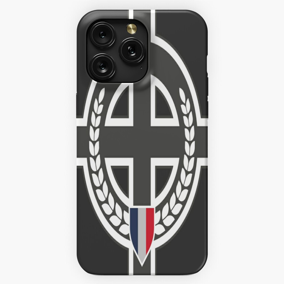 (Celtic Cross - Patch Version France - And Black=4627) Phone Case For Iphone Samsung 19 18 17 16 14 13 12 11 Plus Pro Max Galaxy S28 S27 S26 S25 Grey 4741628073842