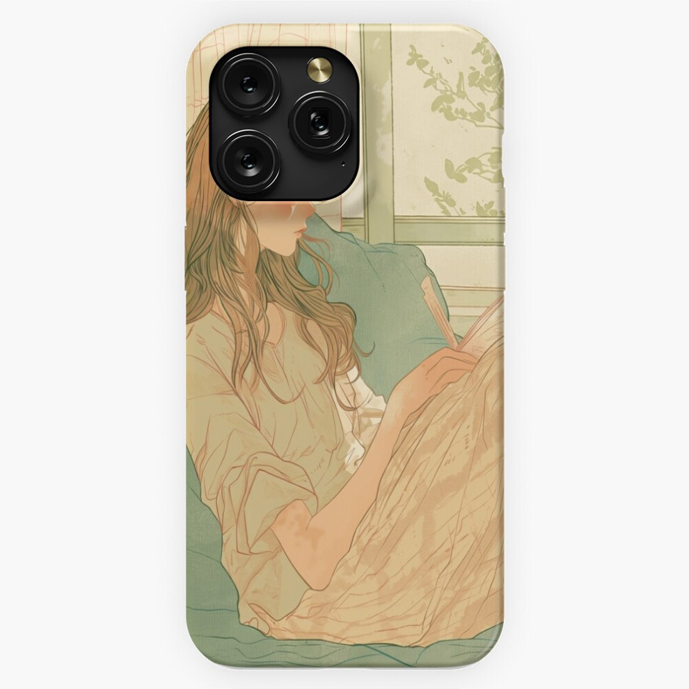(Her Blissful Moments With A Book=5157) Phone Case For Iphone Samsung 19 18 17 16 14 13 12 11 Plus Pro Max Galaxy S28 S27 S26 S25 S24 S23 S22 Ultra No 4741628079257