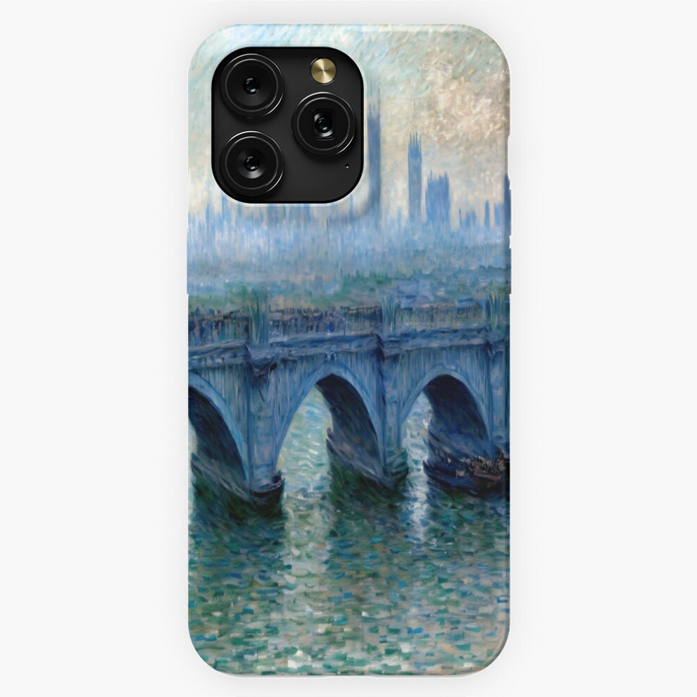 (Waterloo Bridge - Weather=5245) Phone Case For Iphone Samsung 19 18 17 16 14 13 12 11 Plus Pro Max Galaxy S28 S27 S26 S25 S24 S23 S22 Ultra Note Gray 4741628080147