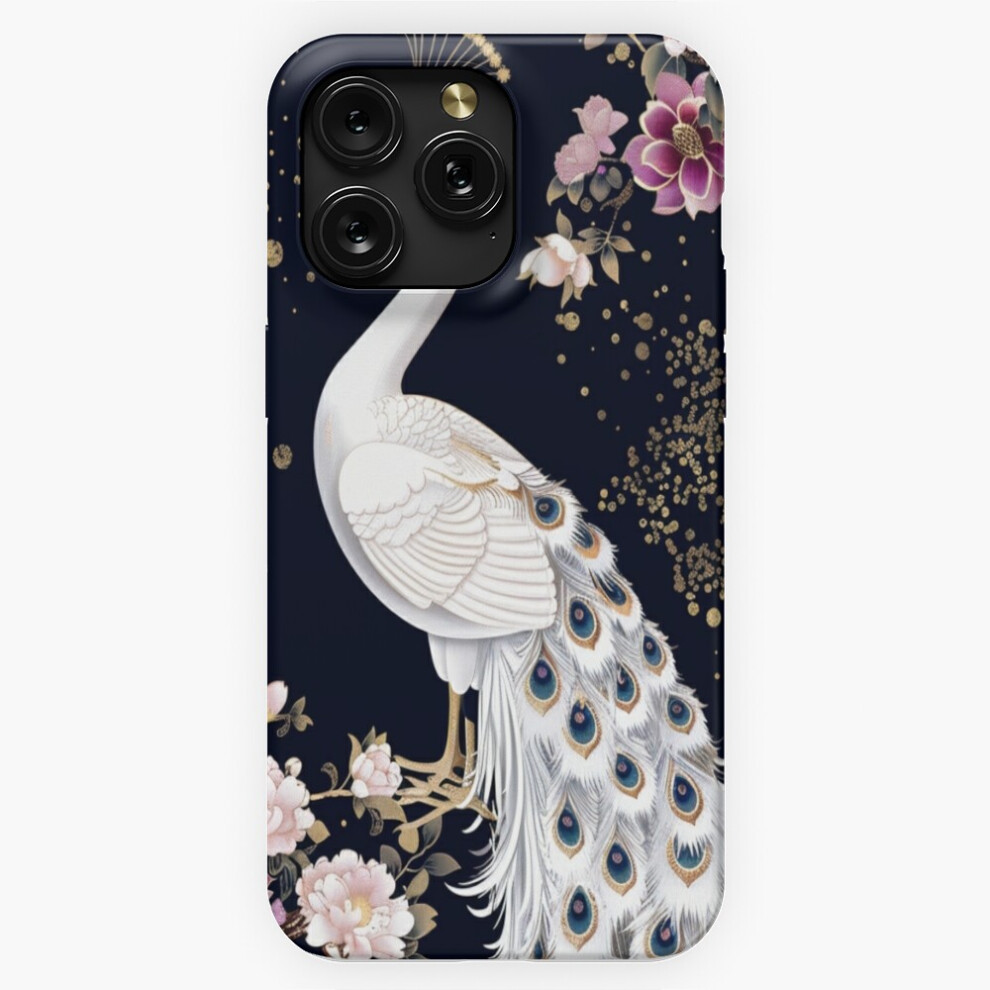 (Wildflowers With Peacock Patterns=5242) Phone Case For Iphone Samsung 19 18 17 16 14 13 12 11 Plus Pro Max Galaxy S28 S27 S26 S25 S24 S23 S22 Ultra N 4741628080116