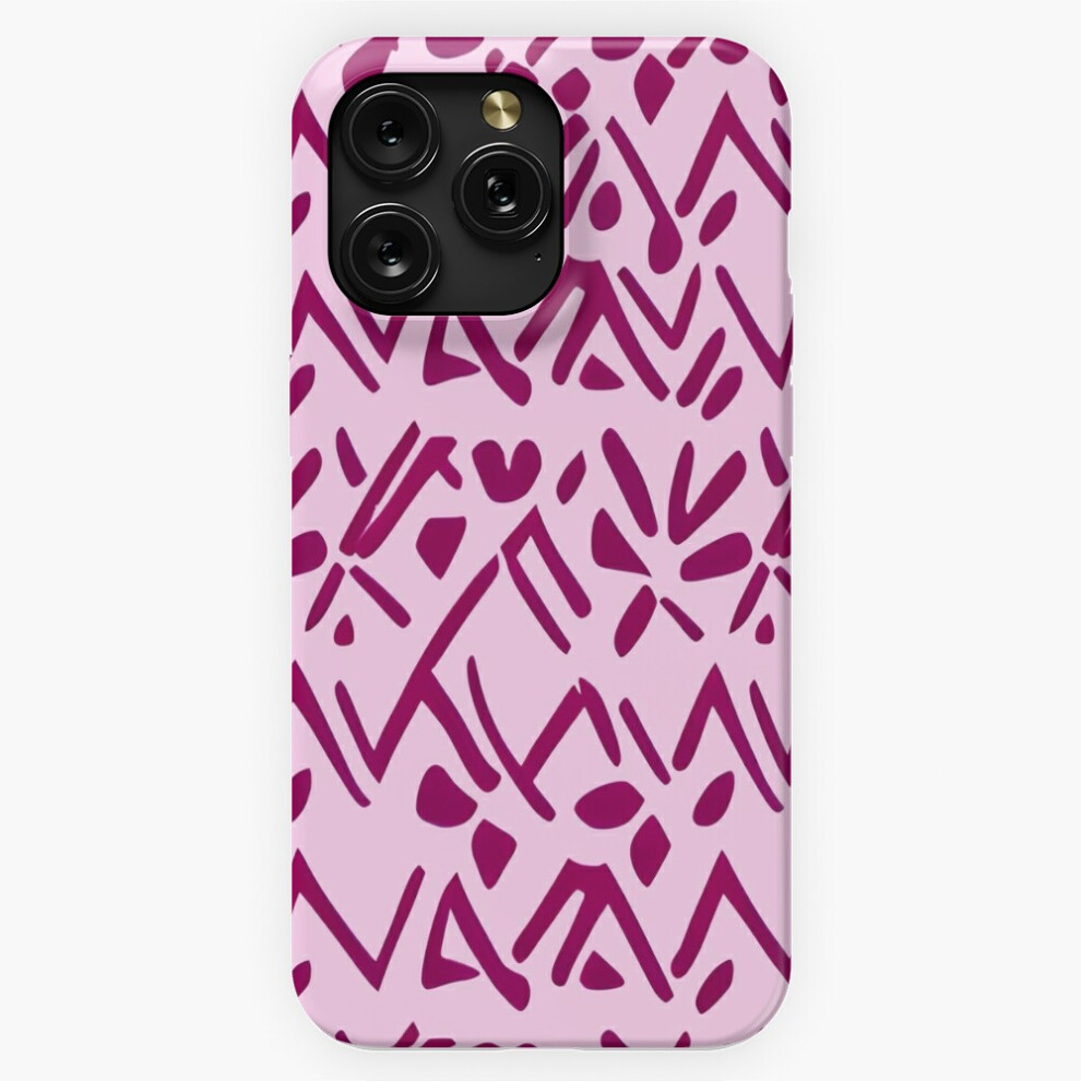( Vector Shapes Icon Art Pattern=5145) Phone Case For Iphone Samsung 19 18 17 16 14 13 12 11 Plus Pro Max Galaxy S28 S27 S26 S25 S24 S23 S22 Ultra Pink 4741628079127