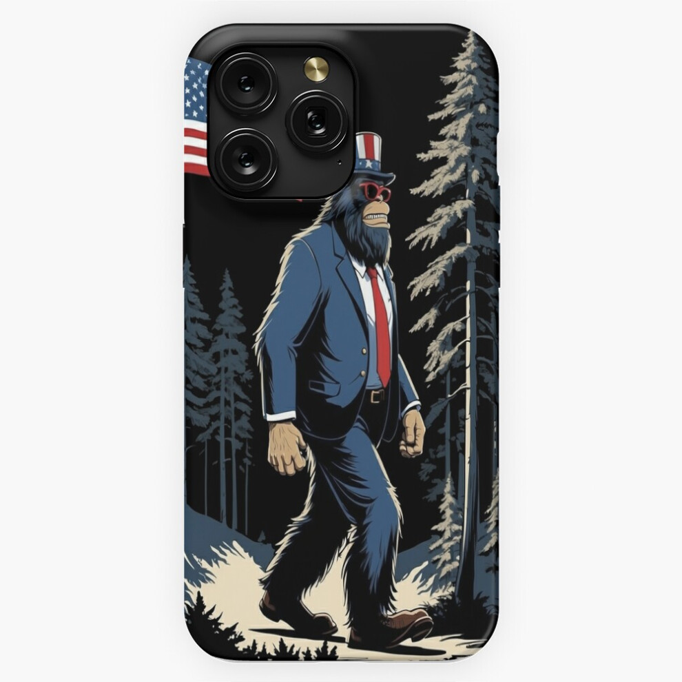 (4Th July Bigfoot Patriotic American Sasquatch=5110) Phone Case For Iphone Samsung 19 18 17 16 14 13 12 11 Plus Pro Max Galaxy S28 S27 S26 S25 S24 S23 4741628078779