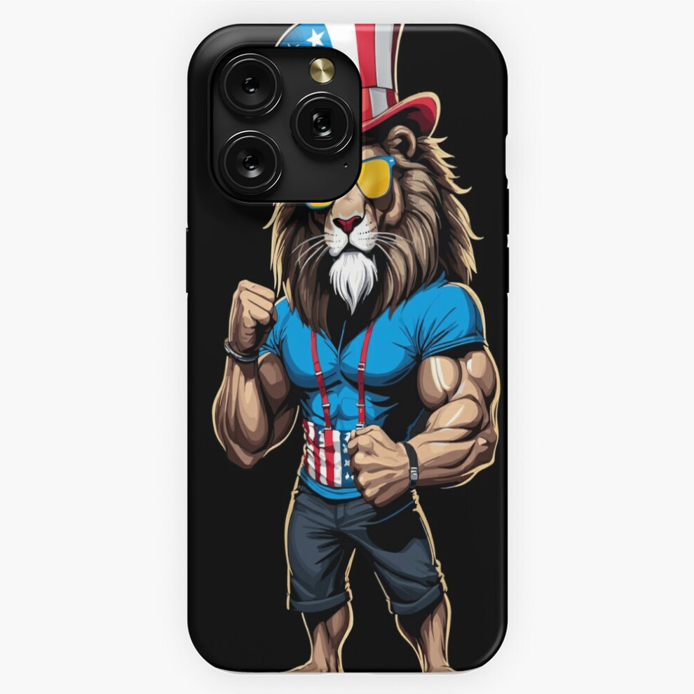 (Patriotic Lion 4Th Of July Independence Muscles=4995) Phone Case For Iphone Samsung 19 18 17 16 14 13 12 11 Plus Pro Max Galaxy S28 S27 S26 S25 S24 S 4741628077598