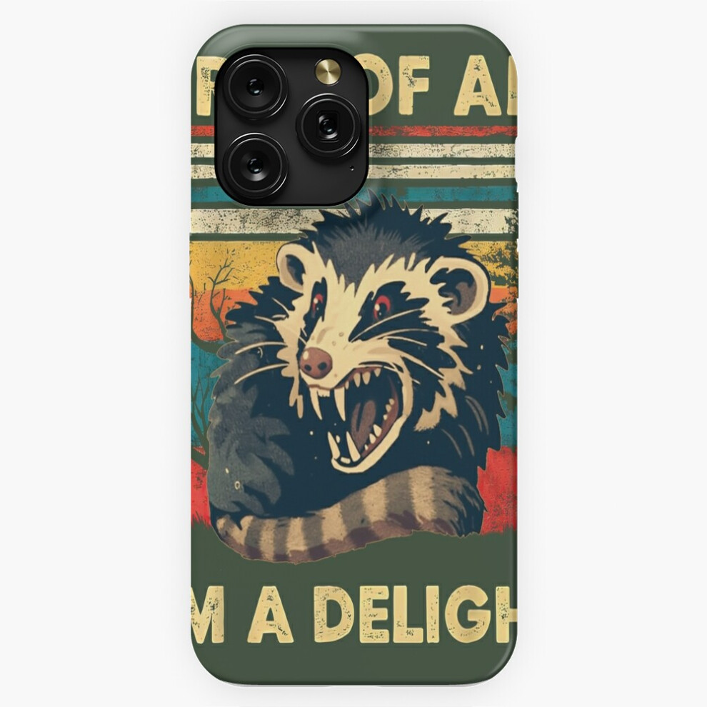 (First Of All I'm A Delight Retro Opposum=4971) Phone Case For Iphone Samsung 19 18 17 16 14 13 12 11 Plus Pro Max Galaxy S28 S27 S26 S25 S24 S23 S22 4741628077352