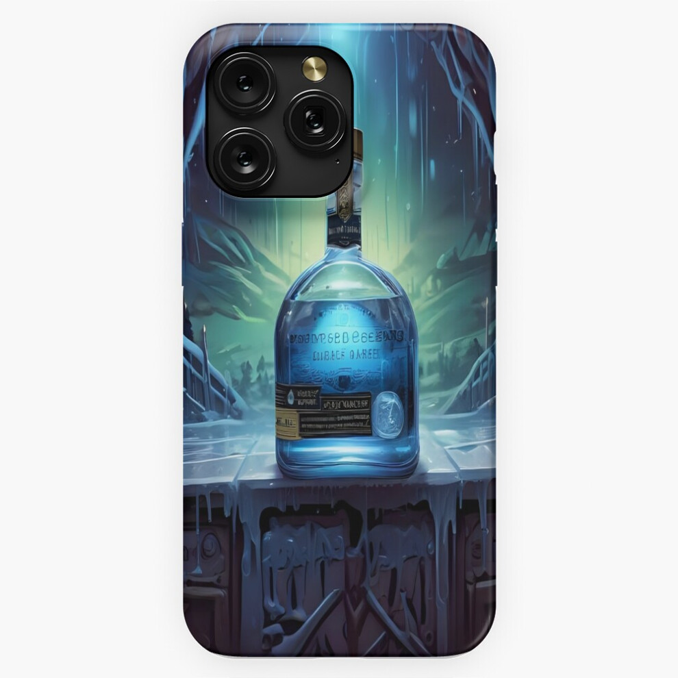 (Alcohol Bottle, Digital Art, Ice=5865) Phone Case For Iphone Samsung 19 18 17 16 14 13 12 11 Plus Pro Max Galaxy S28 S27 S26 S25 S24 S23 S22 Ultra No 4741628086477
