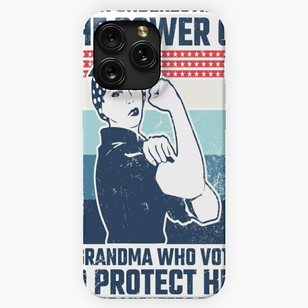 (Vintage Never Underestimate The Power Of A Grandma Who Votes=5883) Phone Case For Iphone Samsung 19 18 17 16 14 13 12 11 Plus Pro Max Galaxy S28 S27 4741628086651