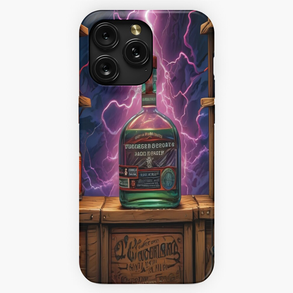 (Alcohol Bottle, Digital Art, Lightning =5723) Phone Case For Iphone Samsung 19 18 17 16 14 13 12 11 Plus Pro Max Galaxy S28 S27 S26 S25 S24 S23 S22 U 4741628085029