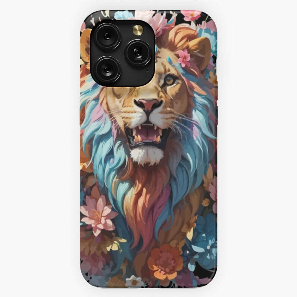 (Roaring Lion In Flowers=5641) Phone Case For Iphone Samsung 19 18 17 16 14 13 12 11 Plus Pro Max Galaxy S28 S27 S26 S25 S24 S23 S22 Ultra Note 20 4741628084183