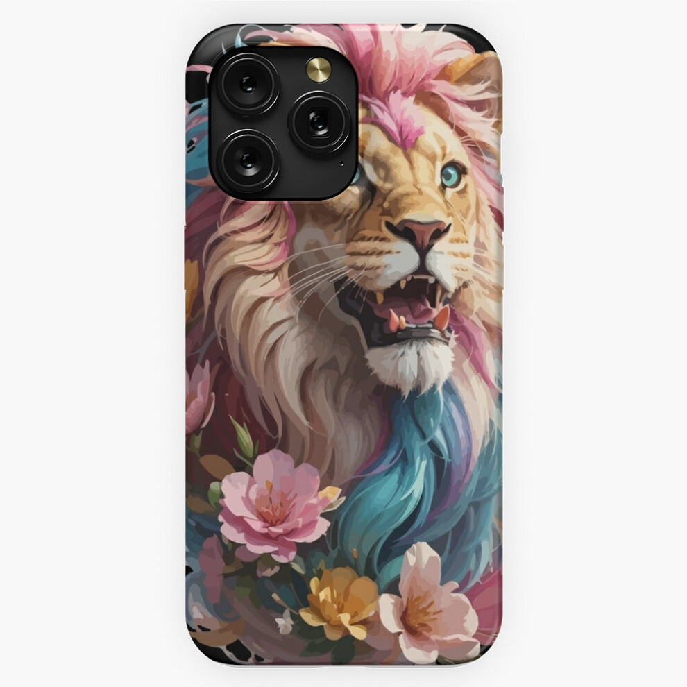 (Roaring Lion In Flowers=5609) Phone Case For Iphone Samsung 19 18 17 16 14 13 12 11 Plus Pro Max Galaxy S28 S27 S26 S25 S24 S23 S22 Ultra Note 20 4741628083865