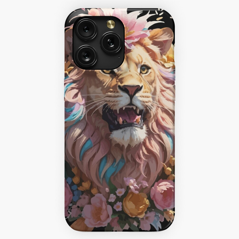 (Roaring Lion In Flowers=5582) Phone Case For Iphone Samsung 19 18 17 16 14 13 12 11 Plus Pro Max Galaxy S28 S27 S26 S25 S24 S23 S22 Ultra Note 20 4741628083582