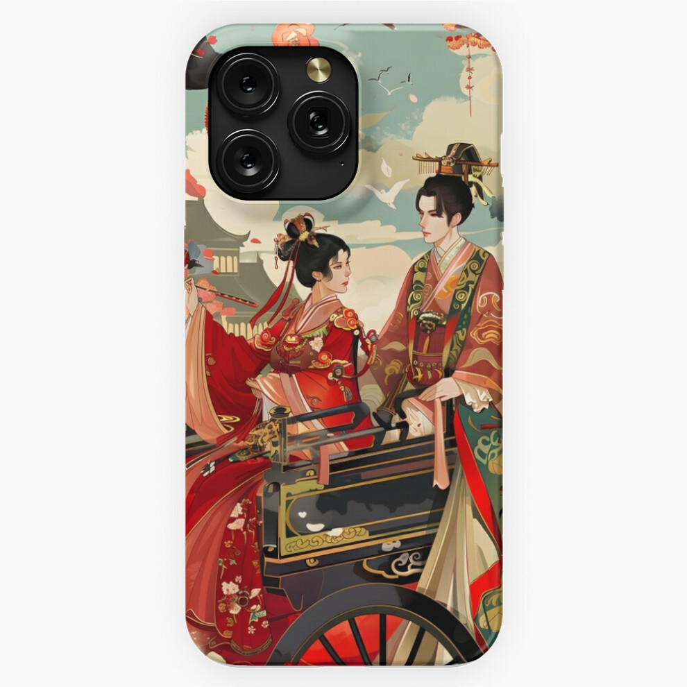 (Traditional Asian Couple In Rich Ceremonial Attire=5439) Phone Case For Iphone Samsung 19 18 17 16 14 13 12 11 Plus Pro Max Galaxy S28 S27 S26 S25 S2 4741628082127