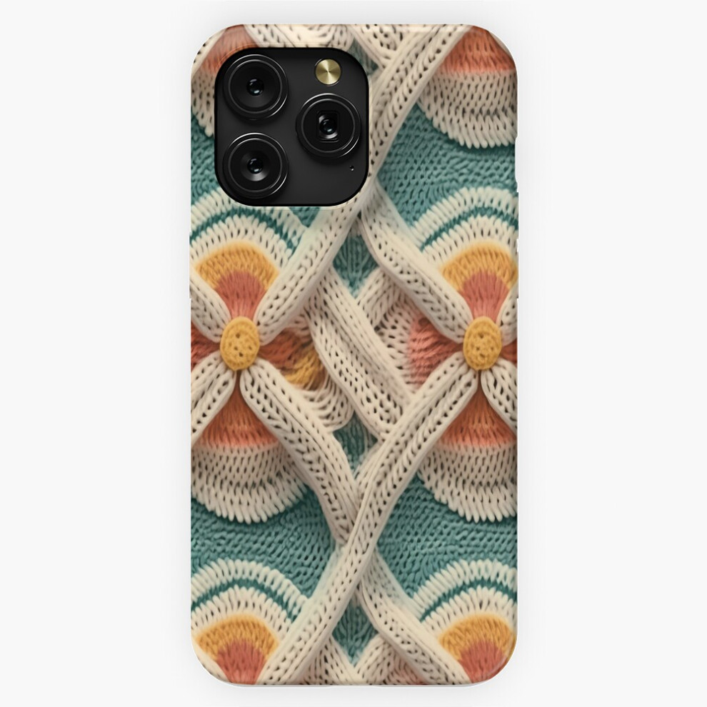(Crocheted Flowers Seamless Pattern A104=5412) Phone Case For Iphone Samsung 19 18 17 16 14 13 12 11 Plus Pro Max Galaxy S28 S27 S26 S25 S24 S23 S22 4741628081854