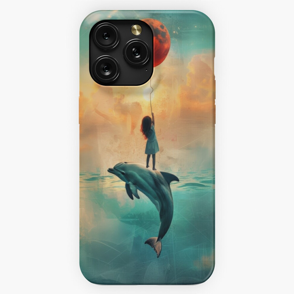 (Child With Balloon And Dolphin=6325) Phone Case For Iphone Samsung 19 18 17 16 14 13 12 11 Plus Pro Max Galaxy S28 S27 S26 S25 S24 S23 S22 Ultra Note 4741628091167