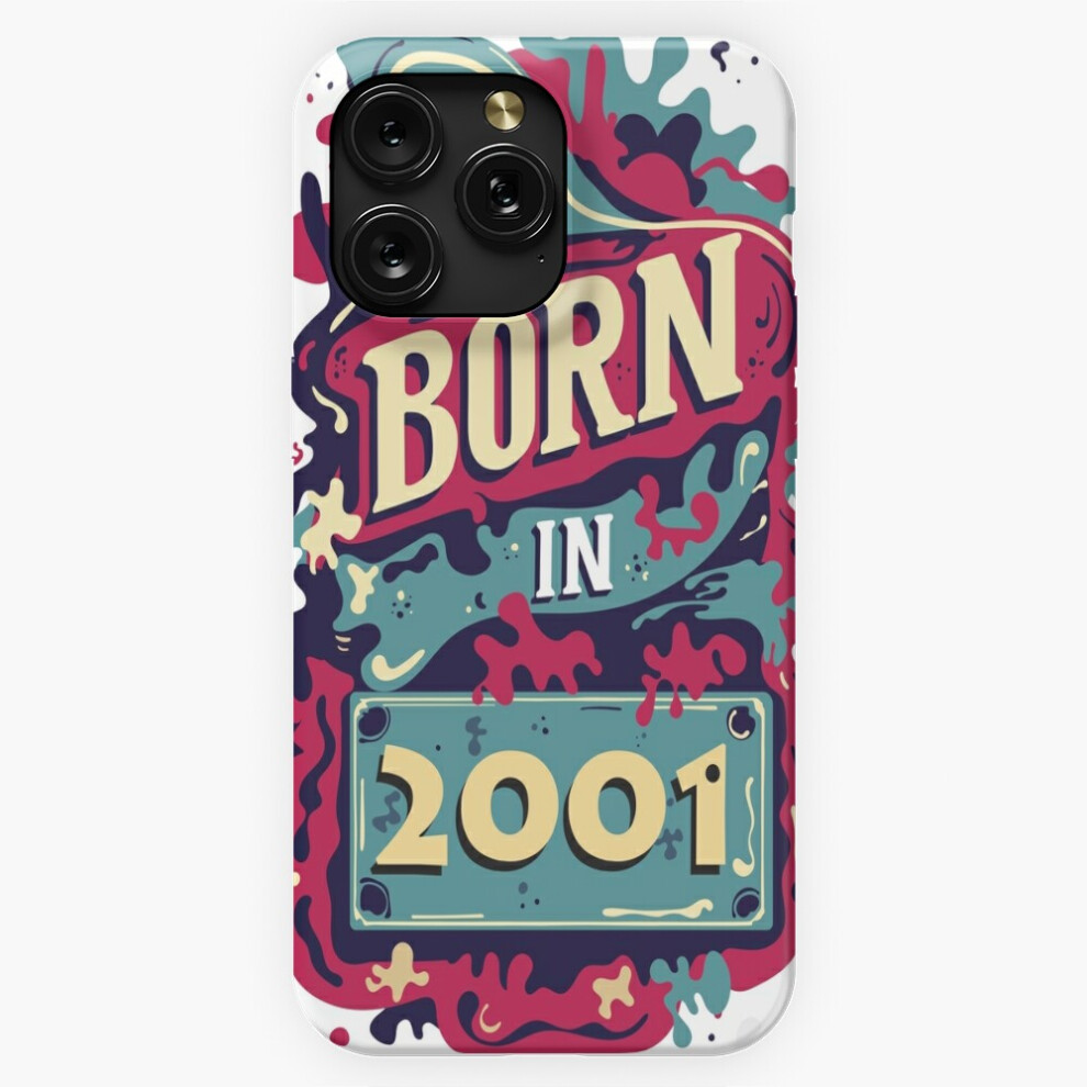 (Born In 2001=6099) Phone Case For Iphone Samsung 19 18 17 16 14 13 12 11 Plus Pro Max Galaxy S28 S27 S26 S25 S24 S23 S22 Ultra Note 20 4741628088853