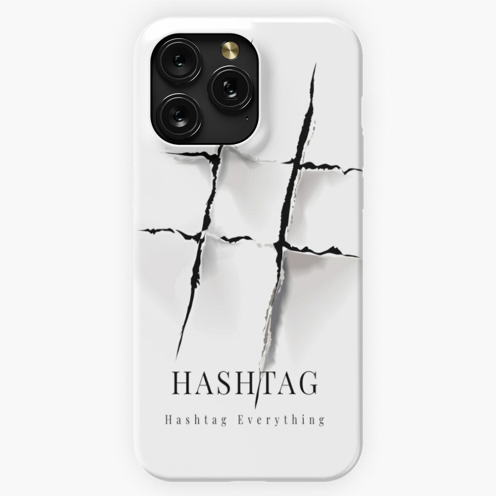 (Hashtag Everything - Embrace The Trend=6062) Phone Case For Iphone Samsung 19 18 17 16 14 13 12 11 Plus Pro Max Galaxy S28 S27 S26 S25 S24 S23 S22 Ul 4741628088488