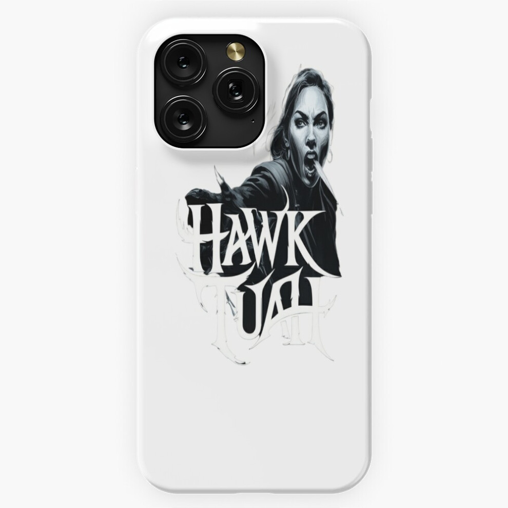 (Black And White Woman With The Inscription Hawk Tuah.=5981) Phone Case For Iphone Samsung 19 18 17 16 14 13 12 11 Plus Pro Max Galaxy S28 S27 S26 S25 White,Black 4741628087658