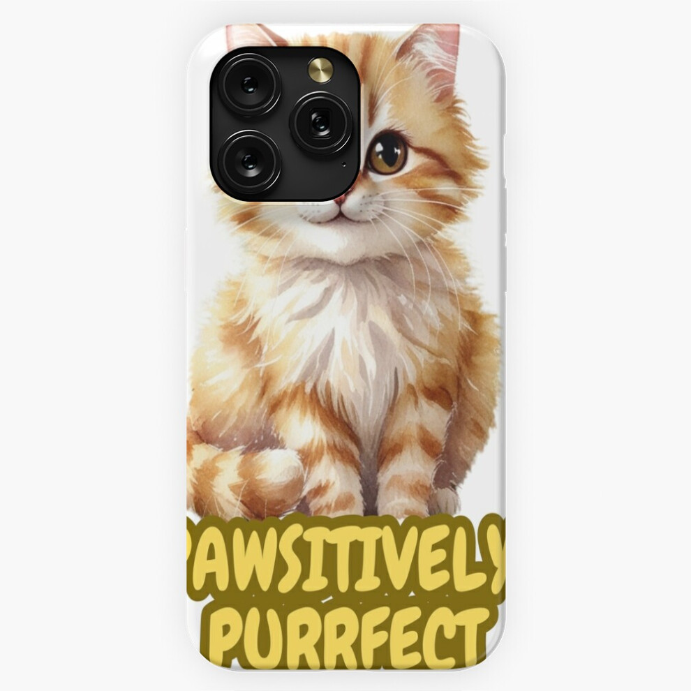 (Pawsitively Purrfect Cute Cat Design=5980) Phone Case For Iphone Samsung 19 18 17 16 14 13 12 11 Plus Pro Max Galaxy S28 S27 S26 S25 S24 S23 S22 Ultr 4741628087641