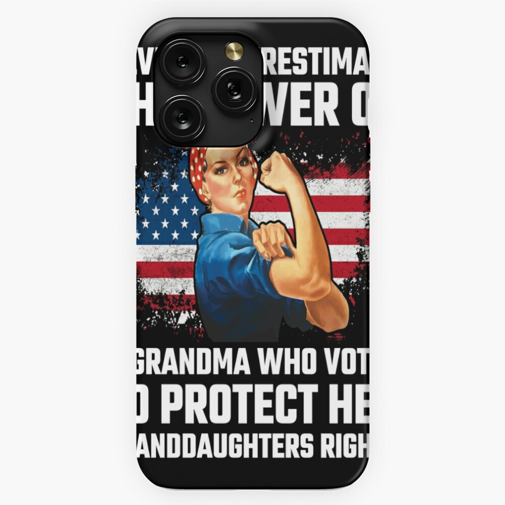 (Never Underestimate The Power Of A Grandma Who Votes=5961) Phone Case For Iphone Samsung 19 18 17 16 14 13 12 11 Plus Pro Max Galaxy S28 S27 S26 S25 4741628087450