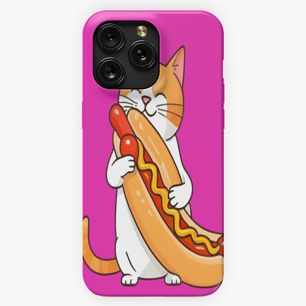 (Adorable Cat Hugging Giant Hot Dog Cartoon=6865) Phone Case For Iphone Samsung 19 18 17 16 14 13 12 11 Plus Pro Max Galaxy S28 S27 S26 S25 S24 S23 S2 4741628096674
