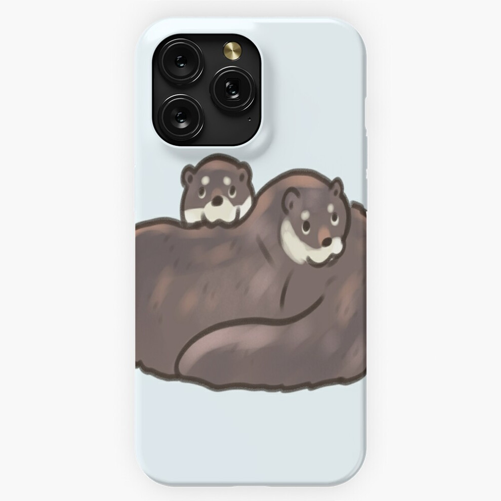 (Otters Illustration =6672) Phone Case For Iphone Samsung 19 18 17 16 14 13 12 11 Plus Pro Max Galaxy S28 S27 S26 S25 S24 S23 S22 Ultra Note 20 4741628094700