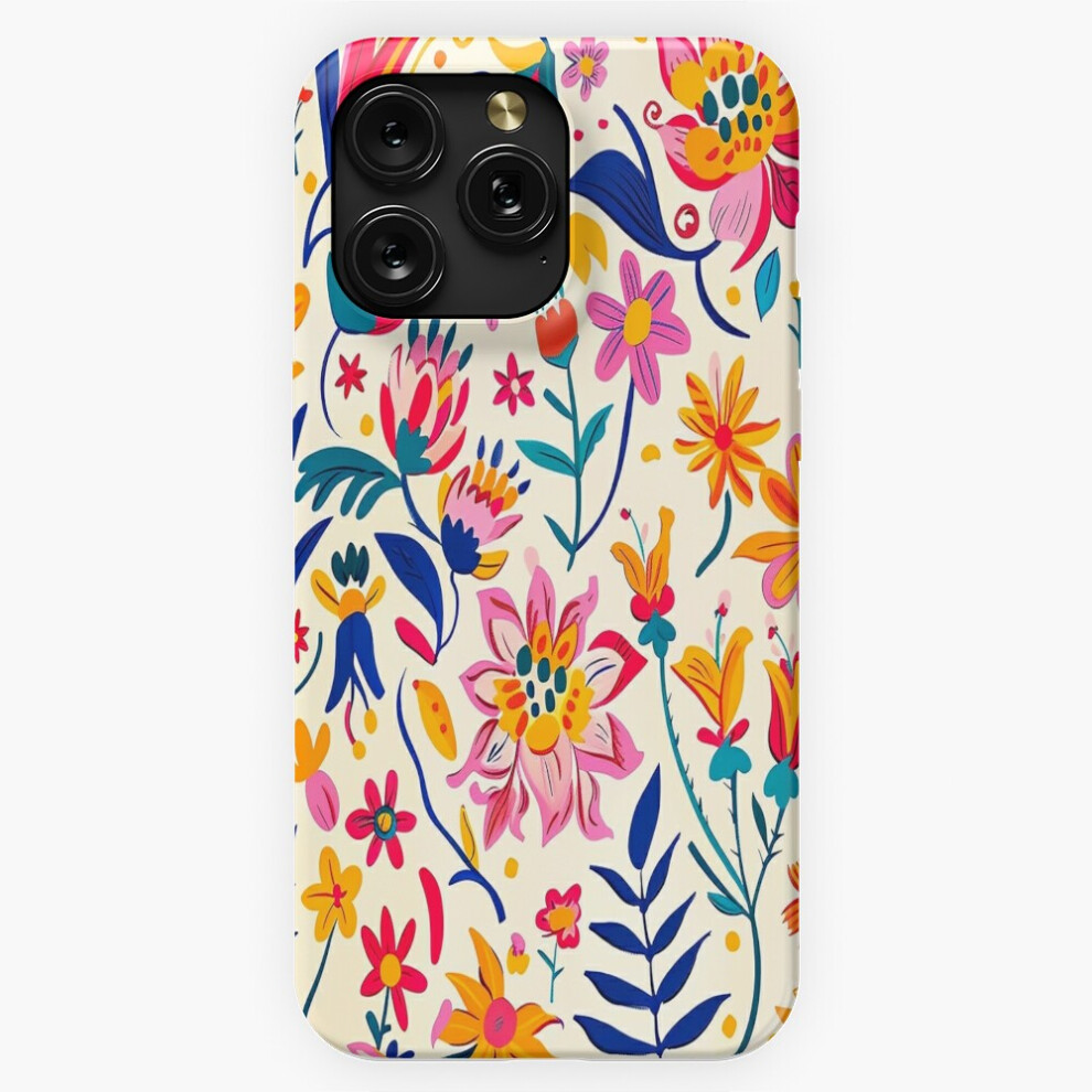 (Traditional Mexican Style Floral Pattern Design=6743) Phone Case For Iphone Samsung 19 18 17 16 14 13 12 11 Plus Pro Max Galaxy S28 S27 S26 S25 S24 S 4741628095424