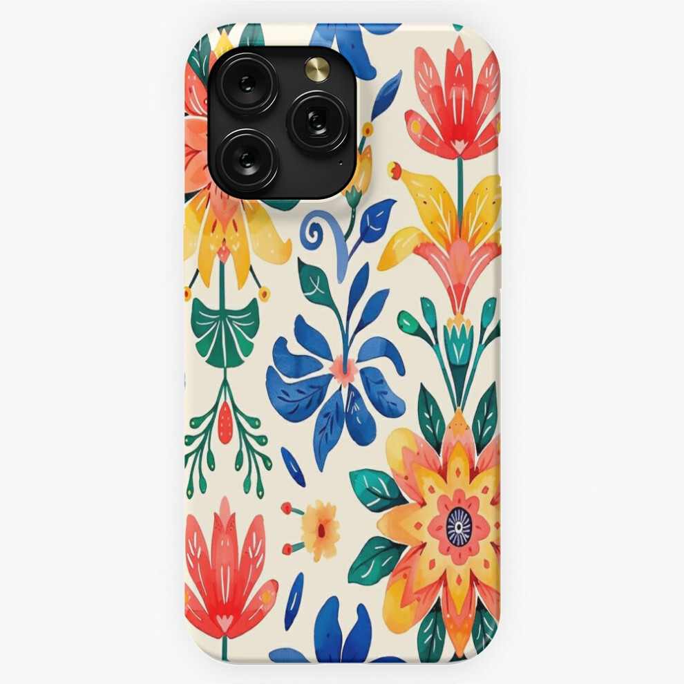 (Traditional Mexican Style Floral Pattern Design=6834) Phone Case For Iphone Samsung 19 18 17 16 14 13 12 11 Plus Pro Max Galaxy S28 S27 S26 S25 S24 S 4741628096353