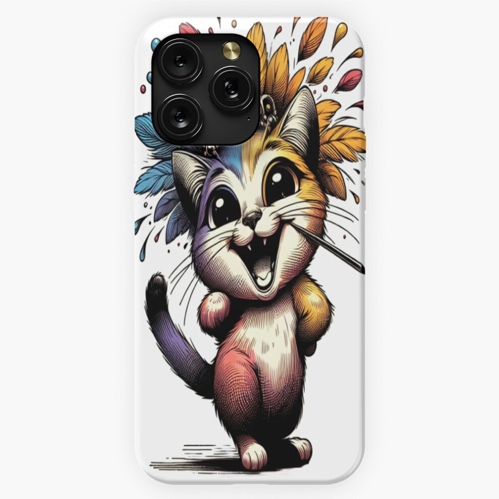 (Rainbow Paws - Multicolor Cat T-Shirt=6647) Phone Case For Iphone Samsung 19 18 17 16 14 13 12 11 Plus Pro Max Galaxy S28 S27 S26 S25 S24 S23 S22 Ult 4741628094441