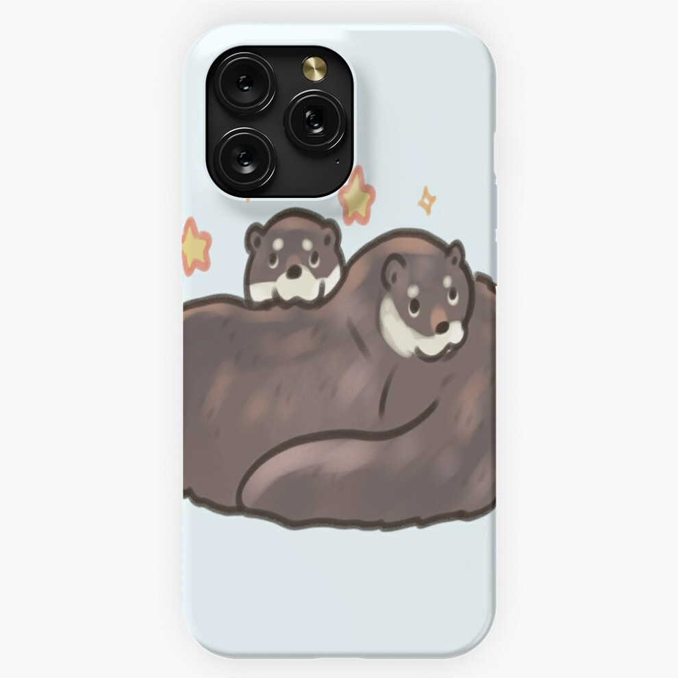 (Cute Otters Illustration =6637) Phone Case For Iphone Samsung 19 18 17 16 14 13 12 11 Plus Pro Max Galaxy S28 S27 S26 S25 S24 S23 S22 Ultra Note 20 4741628094342