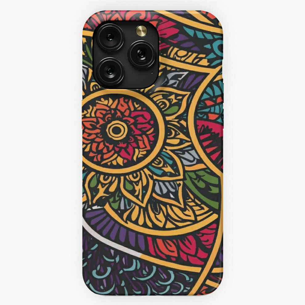 (Indian Flower Art Design Mandala=6618) Phone Case For Iphone Samsung 19 18 17 16 14 13 12 11 Plus Pro Max Galaxy S28 S27 S26 S25 S24 S23 S22 Ultra No 4741628094151