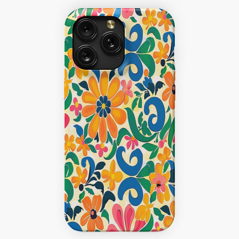 (Traditional Mexican Style Floral Pattern Design=6455) Phone Case For Iphone Samsung 19 18 17 16 14 13 12 11 Plus Pro Max Galaxy S28 S27 S26 S25 S24 S 4741628092492