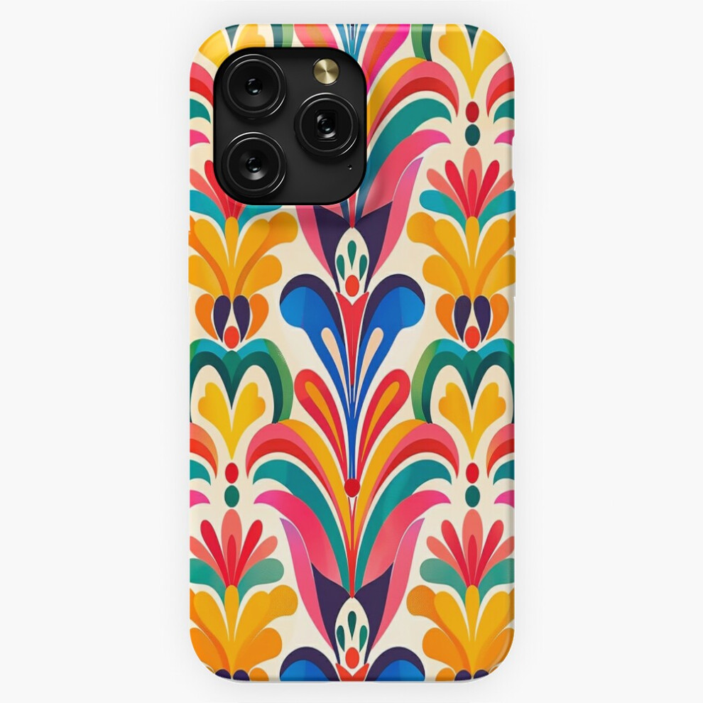 (Traditional Mexican Style Floral Pattern Design=6419) Phone Case For Iphone Samsung 19 18 17 16 14 13 12 11 Plus Pro Max Galaxy S28 S27 S26 S25 S24 S 4741628092126