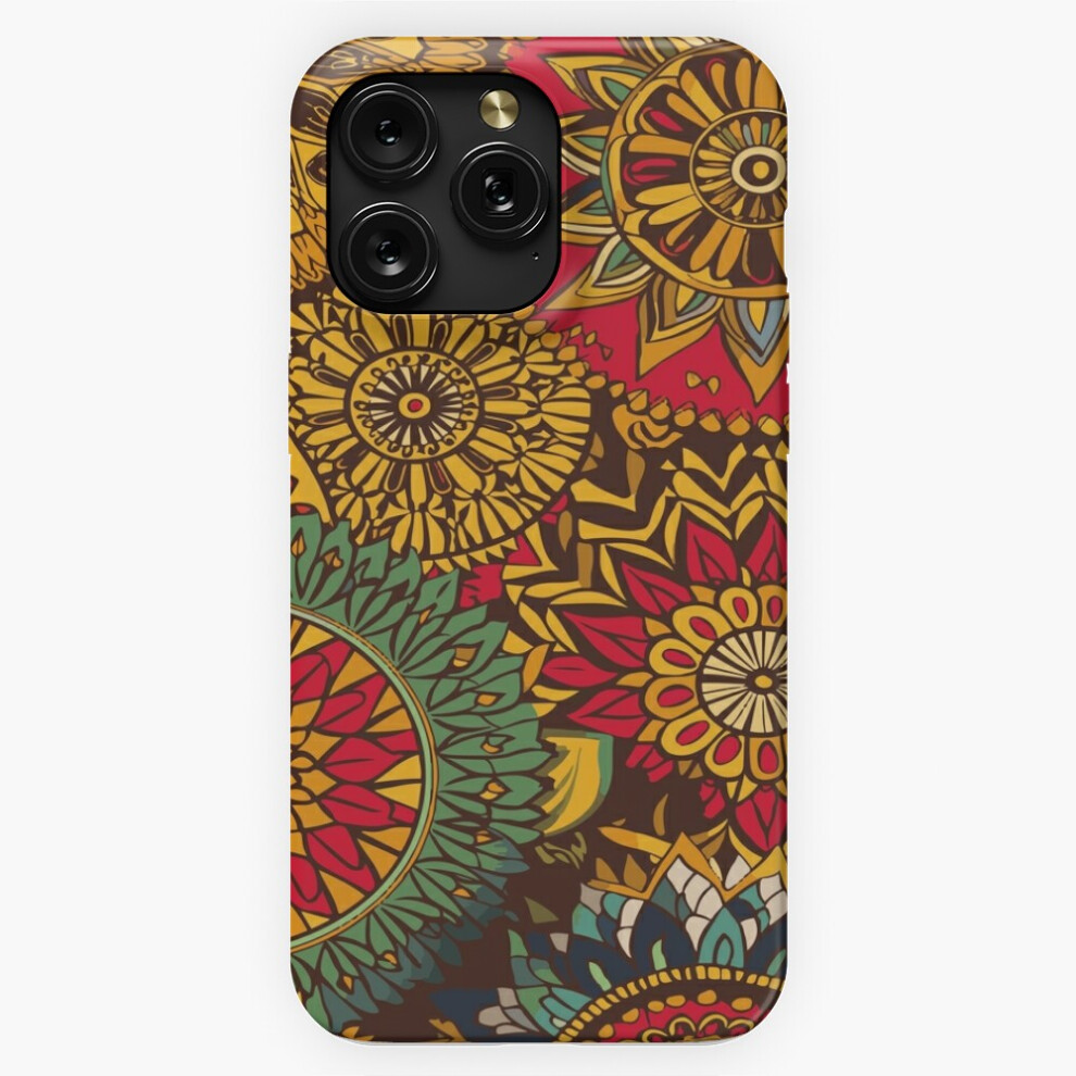(Indian Flower Art Design Mandala=6404) Phone Case For Iphone Samsung 19 18 17 16 14 13 12 11 Plus Pro Max Galaxy S28 S27 S26 S25 S24 S23 S22 Ultra No 4741628091976