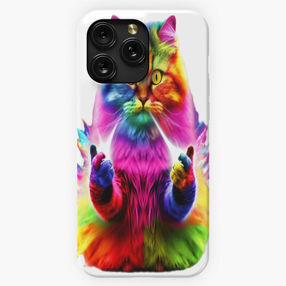 (Rainbow Paws - Multicolor Cat T-Shirt=7306) Phone Case For Iphone Samsung 19 18 17 16 14 13 12 11 Plus Pro Max Galaxy S28 S27 S26 S25 S24 S23 S22 Ult 4741628101170