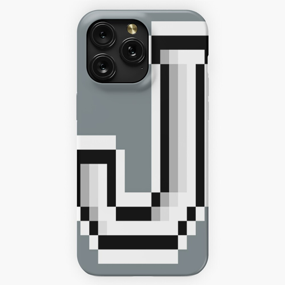 (Pixel Letter J Color=7363) Phone Case For Iphone Samsung 19 18 17 16 14 13 12 11 Plus Pro Max Galaxy S28 S27 S26 S25 S24 S23 S22 Ultra Note 20 White 4741628101750