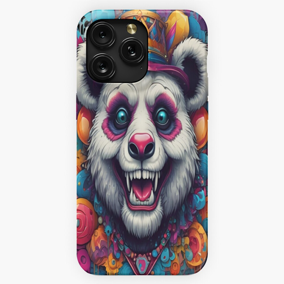 (Psychedelic Panda Clown=7276) Phone Case For Iphone Samsung 19 18 17 16 14 13 12 11 Plus Pro Max Galaxy S28 S27 S26 S25 S24 S23 S22 Ultra Note 20 4741628100869