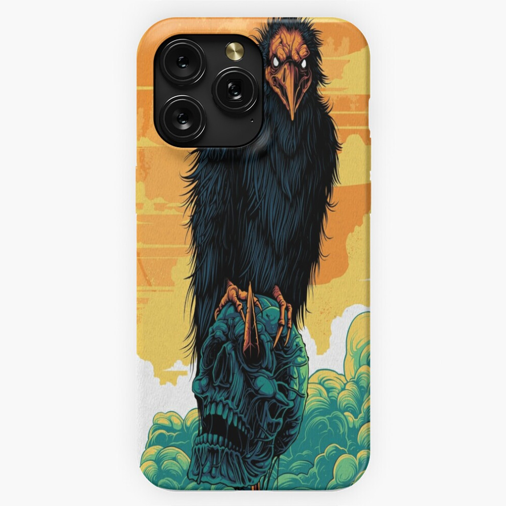 (Crow And Skull Illustration=7079) Phone Case For Iphone Samsung 19 18 17 16 14 13 12 11 Plus Pro Max Galaxy S28 S27 S26 S25 S24 S23 S22 Ultra Note 20 4741628098852