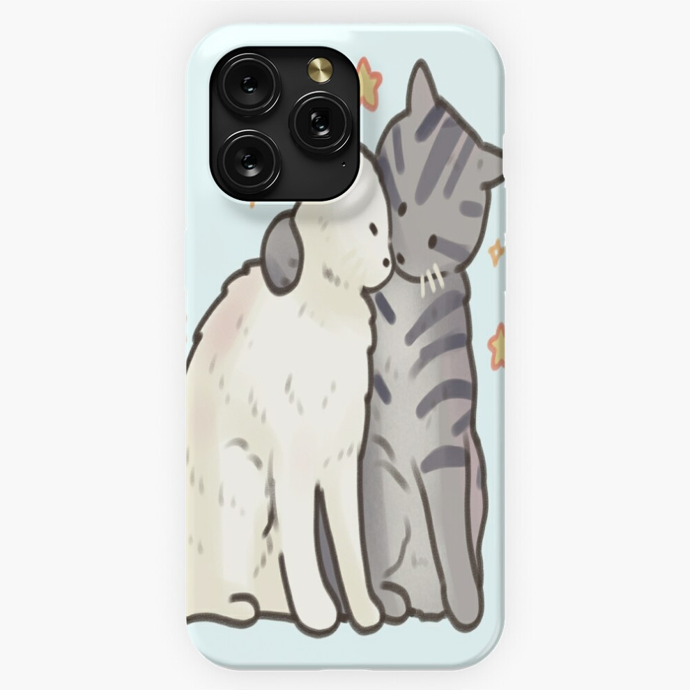 (Cat Hug Illustration =6554) Phone Case For Iphone Samsung 19 18 17 16 14 13 12 11 Plus Pro Max Galaxy S28 S27 S26 S25 S24 S23 S22 Ultra Note 20 4741628093505