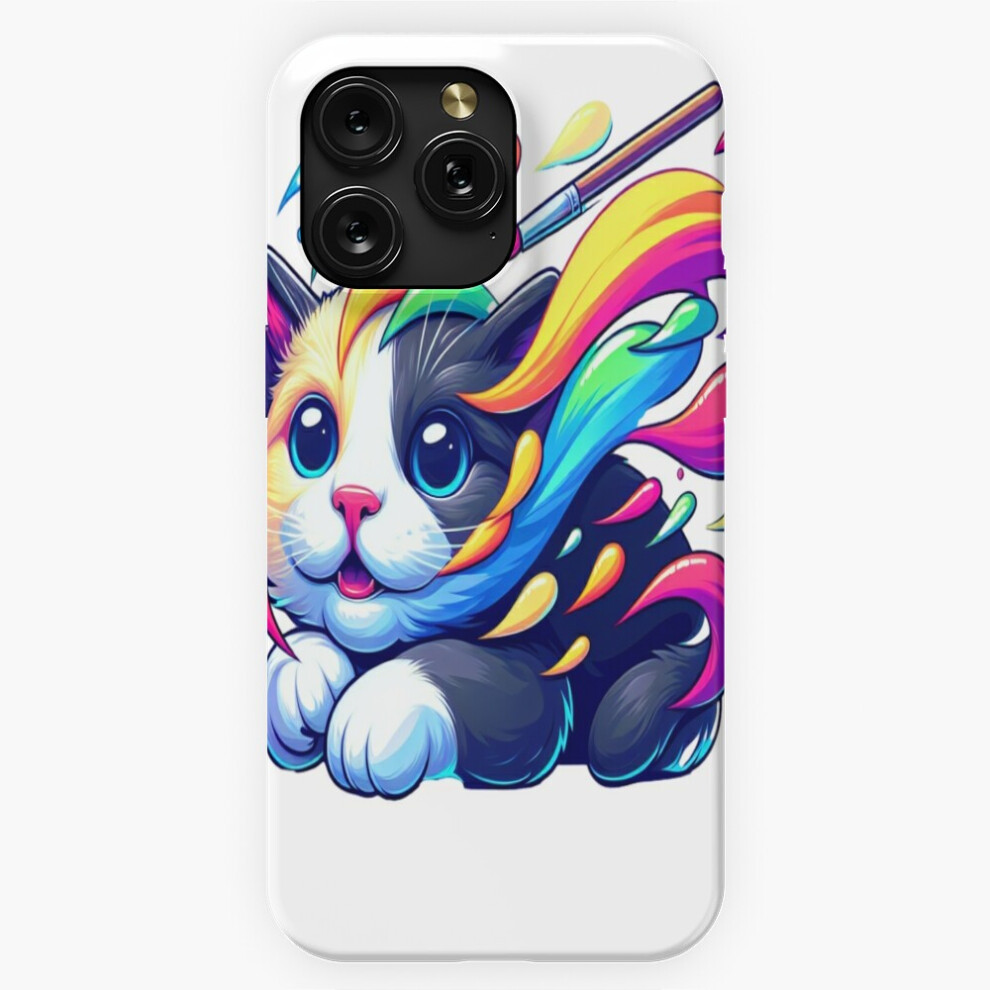 (Rainbow Paws - Multicolor Cat T-Shirt=7041) Phone Case For Iphone Samsung 19 18 17 16 14 13 12 11 Plus Pro Max Galaxy S28 S27 S26 S25 S24 S23 S22 Ult 4741628098463