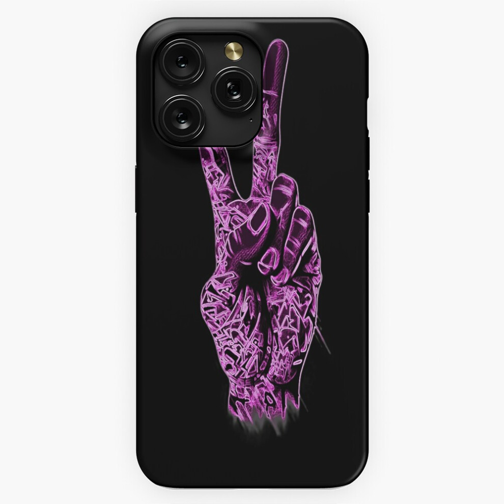 (Peace Sign Graffiti Handk Glow Summer Vibe=6925) Phone Case For Iphone Samsung 19 18 17 16 14 13 12 11 Plus Pro Max Galaxy S28 S27 S26 S25 S24 S23 S2 4741628097282