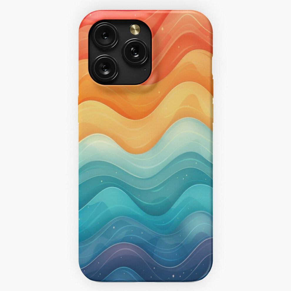 (Abstract Rainbow Wave Background=6905) Phone Case For Iphone Samsung 19 18 17 16 14 13 12 11 Plus Pro Max Galaxy S28 S27 S26 S25 S24 S23 S22 Ultra No 4741628097084