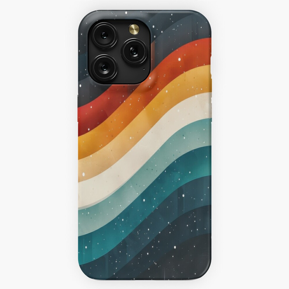 (Abstract Rainbow Waves On Night Sky=6962) Phone Case For Iphone Samsung 19 18 17 16 14 13 12 11 Plus Pro Max Galaxy S28 S27 S26 S25 S24 S23 S22 Ultra 4741628097664