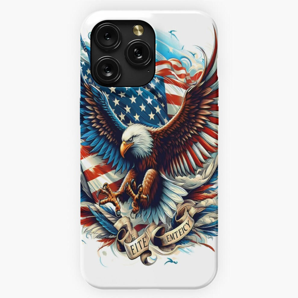 (Majestic Eagle With American Flag=7110) Phone Case For Iphone Samsung 19 18 17 16 14 13 12 11 Plus Pro Max Galaxy S28 S27 S26 S25 S24 S23 S22 Ultra N 4741628099170
