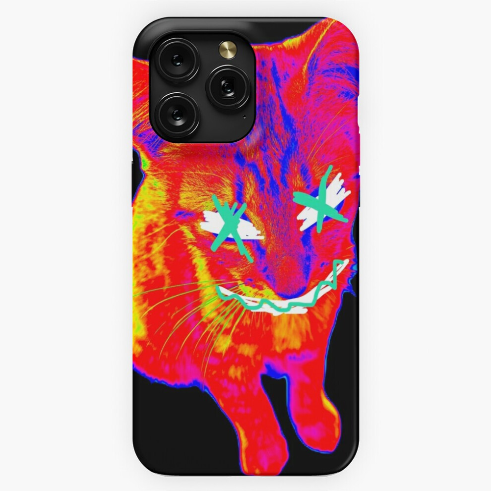 (Cat Smile=7842) Phone Case For Iphone Samsung 19 18 17 16 14 13 12 11 Plus Pro Max Galaxy S28 S27 S26 S25 S24 S23 S22 Ultra Note 20 Red 4741628106632